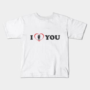 i love you Kids T-Shirt